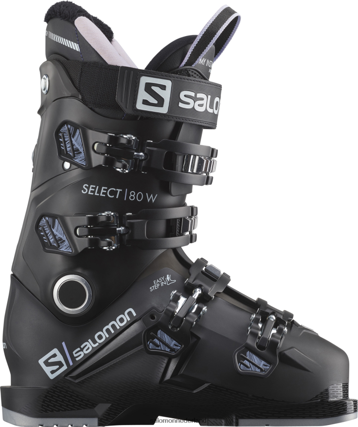 damespistelaarzen - selecteer 80 zwart/lavendel/belluga NTFJN61040 Salomon