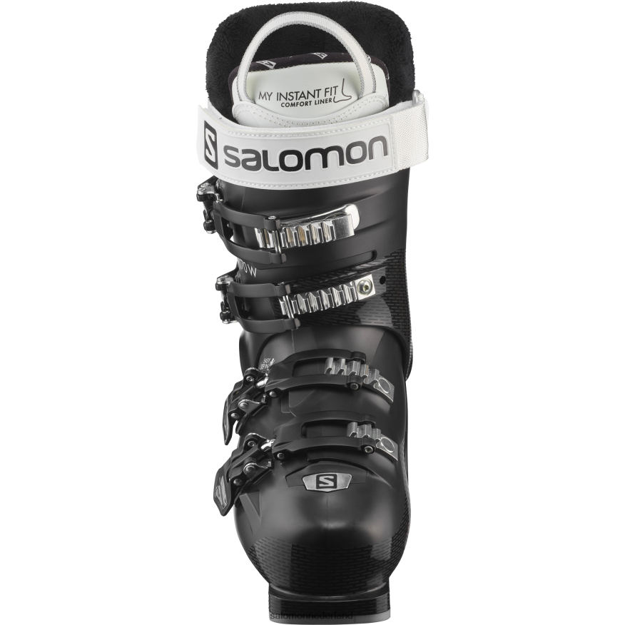 damespistelaarzen - selecteer hv 70 zwart/sterlingblauw/belluga NTFJN61035 Salomon