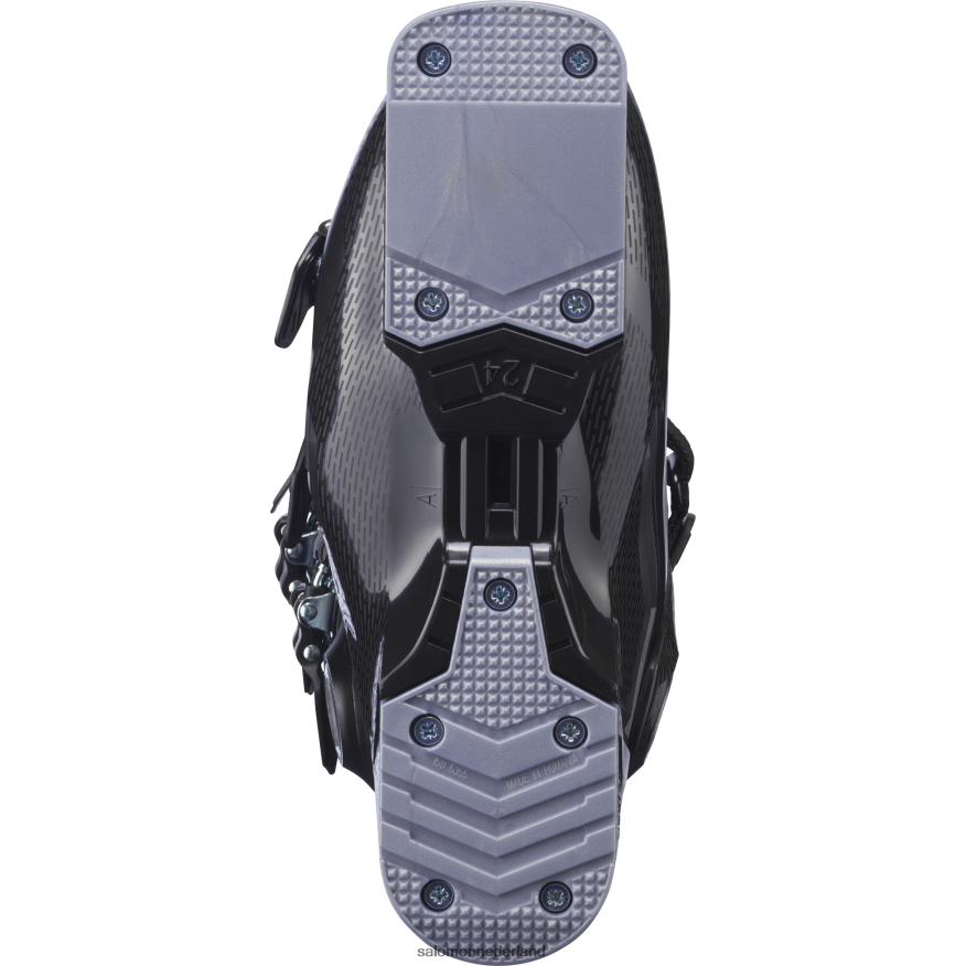 damespistelaarzen - selecteer hv 80 zwart/lavendel/belluga NTFJN61290 Salomon