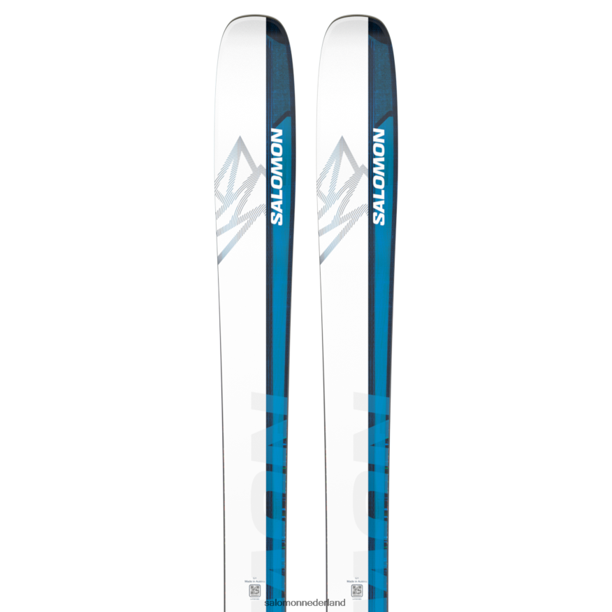 freerideski's voor dames - qst echo 106 wit/raceblauw/procesblauw NTFJN61006 Salomon