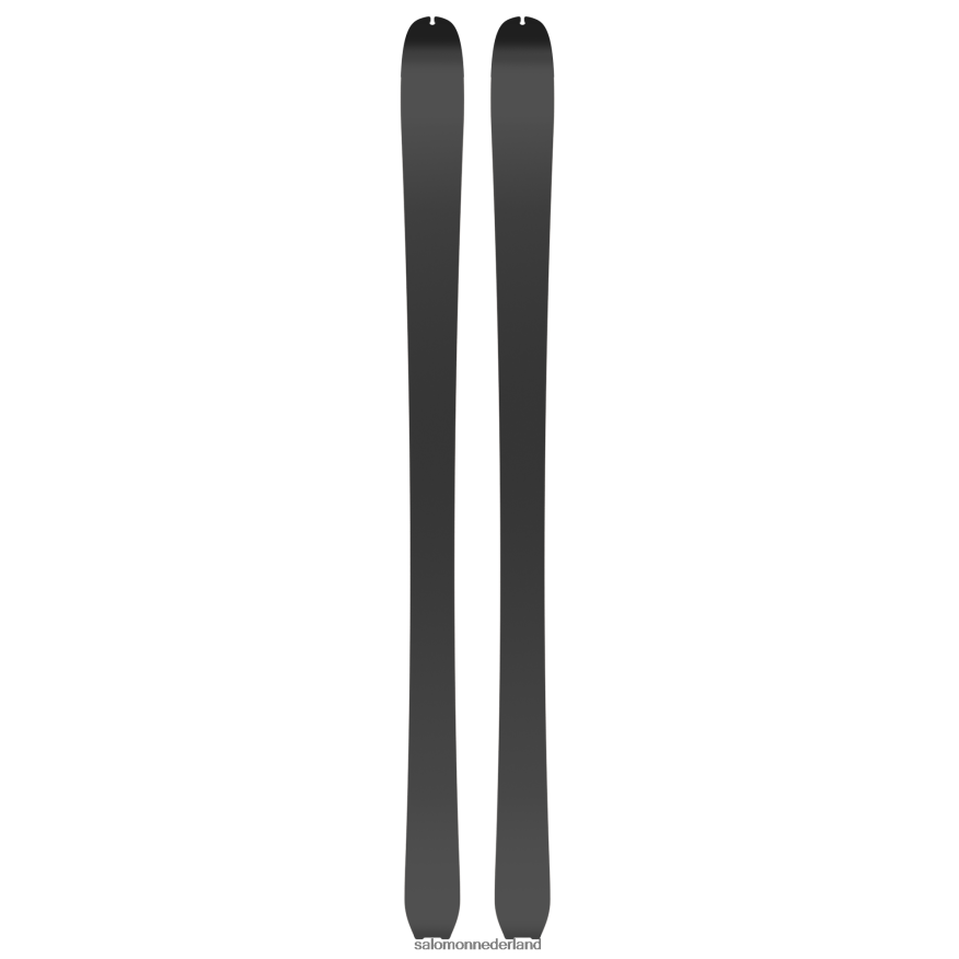 toerski's voor dames - mtn 80 pro neon koraal/regenachtige dag/zwart NTFJN61009 Salomon