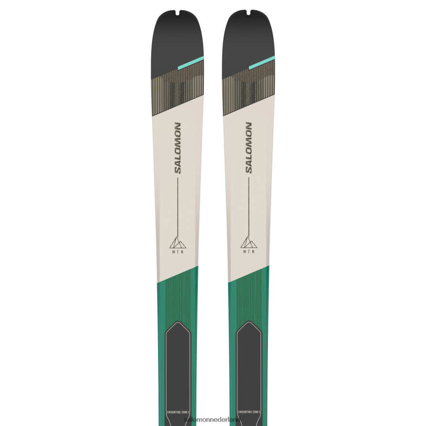 toerski's voor dames - mtn 86 pro aruba blauw/regenachtige dag/zwart NTFJN61011 Salomon