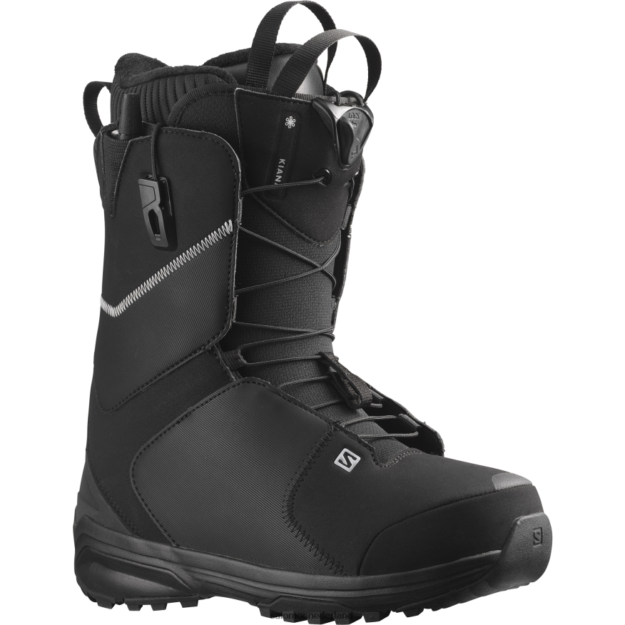 snowboardschoenen voor dames - kiana zwart zilver NTFJN61322 Salomon