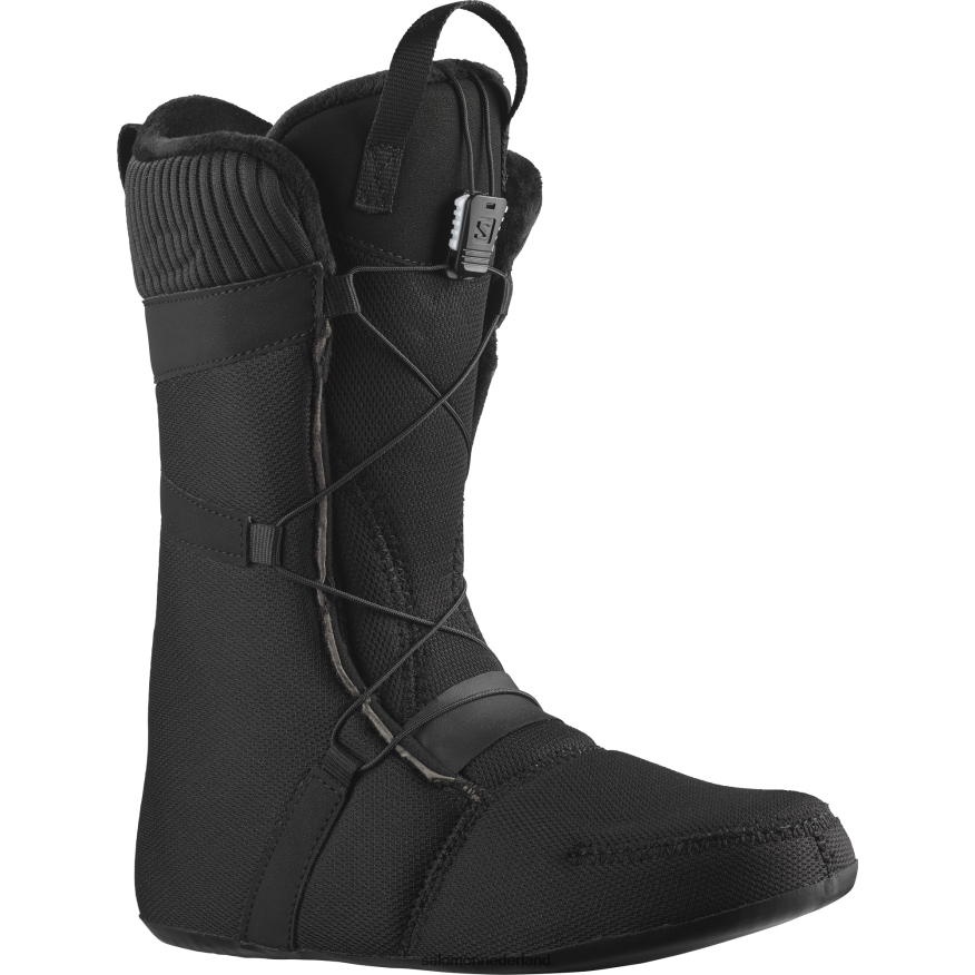 snowboardschoenen voor dames - kiana zwart zilver NTFJN61322 Salomon