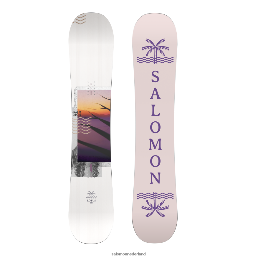 all-mountain snowboard voor dames - lotus l47018600 NTFJN61309 Salomon