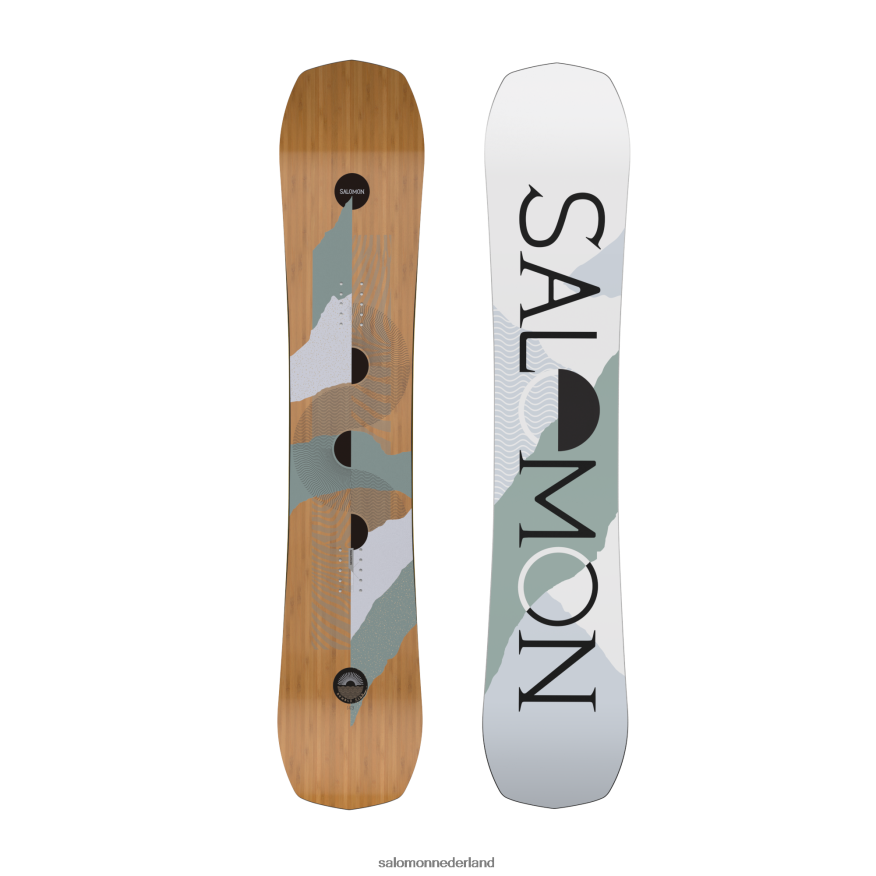 all-mountain snowboard voor dames - rumble fish l47031700 NTFJN61306 Salomon