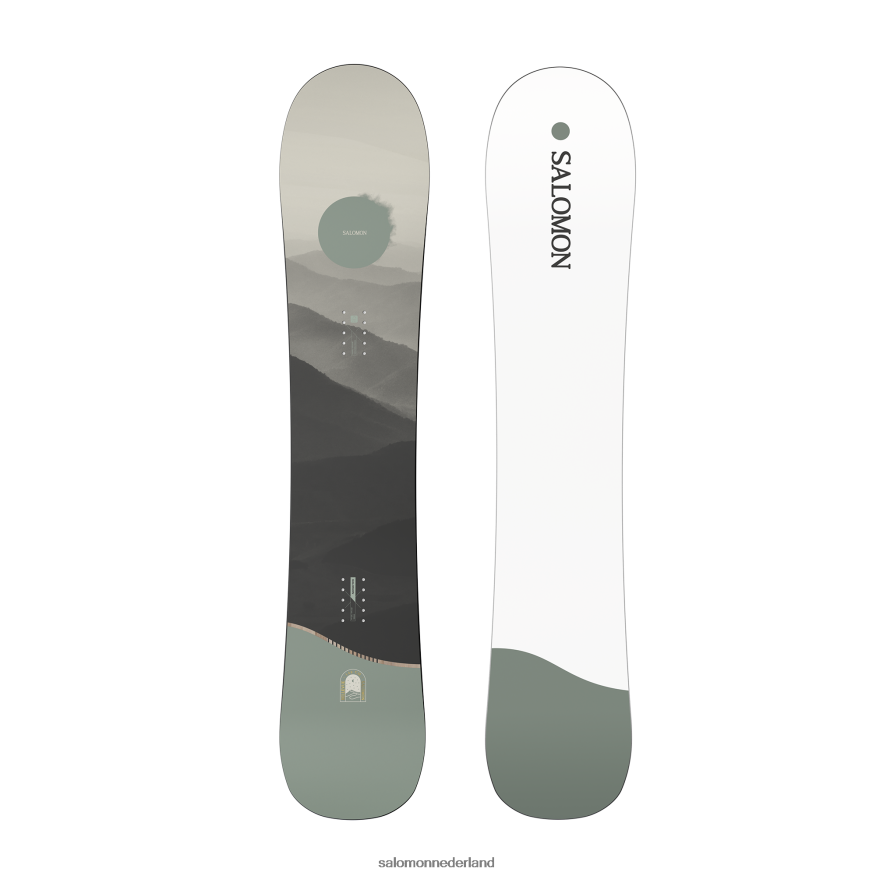 freeride snowboard voor dames - bellevue l47017300 NTFJN61310 Salomon