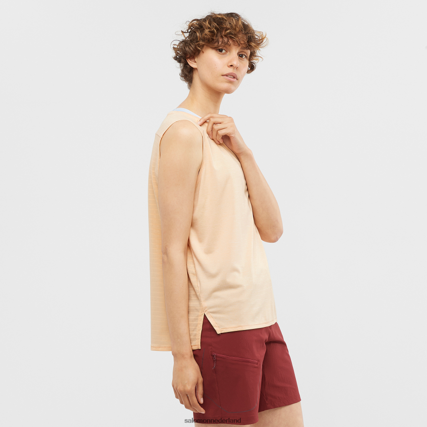 damestank - schets zomer abrikozen ijs NTFJN6926 Salomon