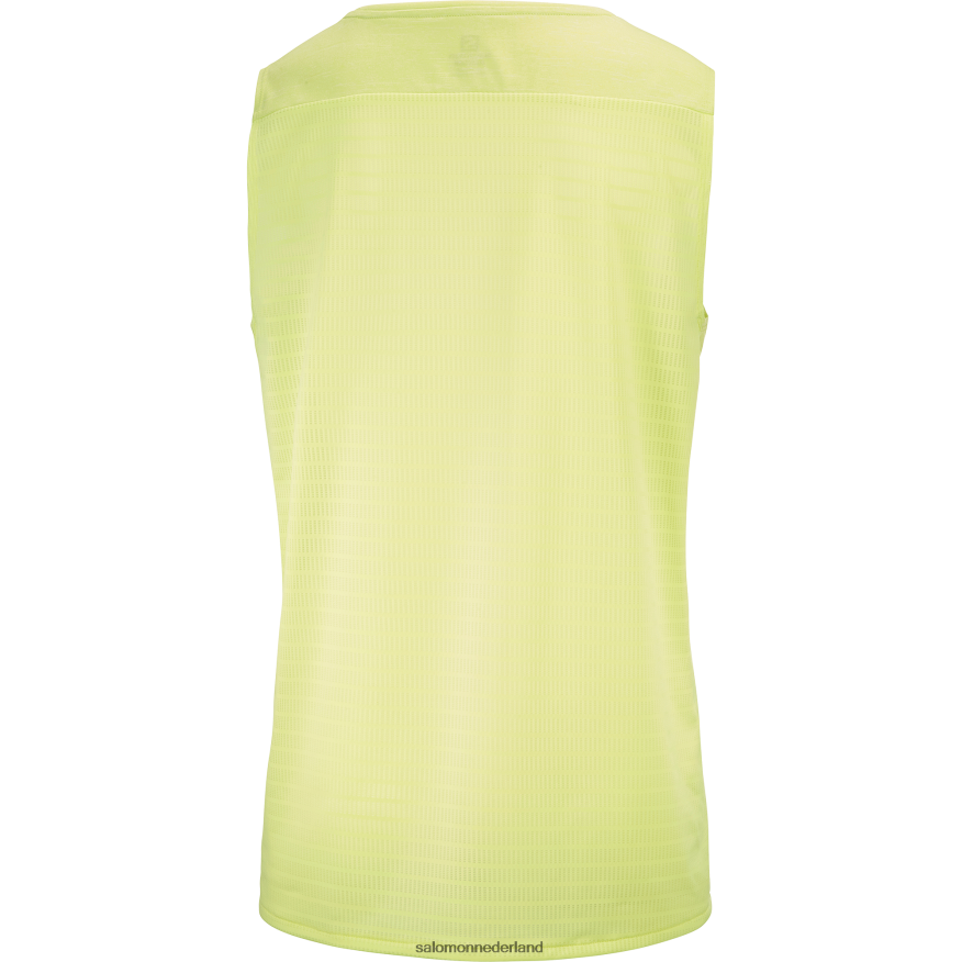 damestank - schets zomer zonnige limoen NTFJN6925 Salomon