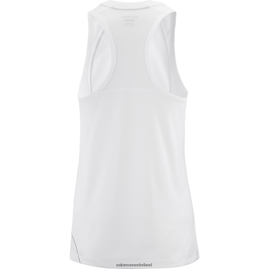 damestank - uitrusting wit NTFJN6907 Salomon